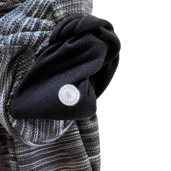 Lululemon Align Crop Cross Waist Mini Space Dye Herringbone - Picture 8 of 9